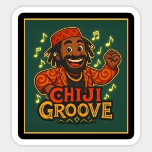 Chiji Groove Smiling Star Sticker